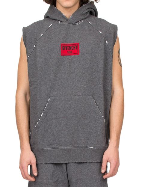 givenchy sleeveless hoodie.